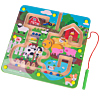 Labyrint med magneter, Farmyard – Bigjigs, roligt spel
