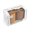 Mug i silikon 2 pack - Peekaboo Wally mustard - done by deer. Praktiskt till barn