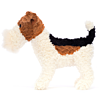Jellycat gosedjur - Hund - 23 cm - Hector Fox Terrier. Rolig leksak och fin doppresent