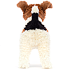 Jellycat gosedjur - Hund - 23 cm - Hector Fox Terrier. Rolig leksak och fin doppresent