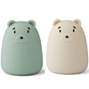 Liewood - Nattlampa 2 st - Callie - Mr bear peppermint sandy