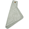 Liewood babyhandduk med luva - Batu Vehicles / Dove blue
