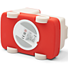 Liewood nattlampa till barnrumnet - Winston - Fire truck Aurora red mix. Fin doppresent