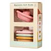 Badleksak - fyra båtar rosa - Little Dutch, rolig leksak