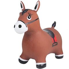 Hoppdjur - häst, brun - Magni - leksak