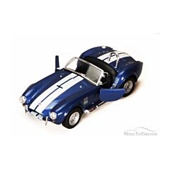 Bil i metall - Shelby Cobra 65 - Blå