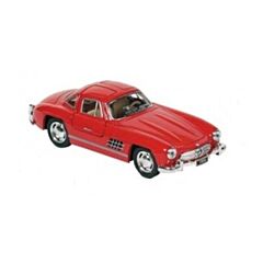 Bil i metall - Mercedes Benz 300SL (1954) - röd