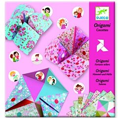 Origami - vika loppor - rosa - Djeco