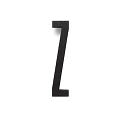 Bokstav i trä - Z - svart - Design Letters