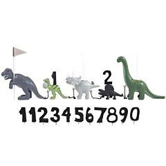 Födelsedagståg, handmålad - Dinosaurie - KIDS by FRIIS