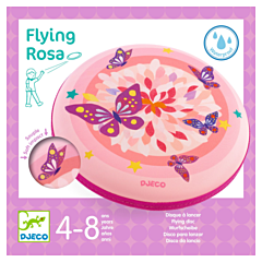 Djeco frisbee - Flying Rosa. Uteleksak