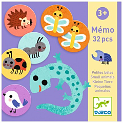 Djeco - Memory - Small Animals. Roligt spel för de yngre spelarna