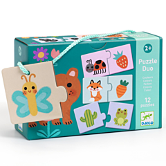Djeco - Pussel - Colours - 24 bitar. Leksak