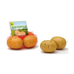 Leksaksmat - Potatis i trä, 3 st