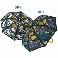Floss & Rock - Paraply som skiftar färg - Dinosaurie