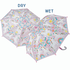 Floss & Rock - Paraply som skiftar färg - Rainbow Unicorn