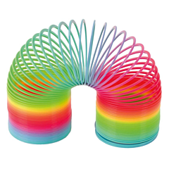 Slinky-spiral regnbågsfärgad - Goki. Leksak
