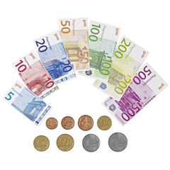 Leksakspengar - euro - Goki 