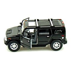 Bil i metall - Hummer H2 SUV (2008) - svart