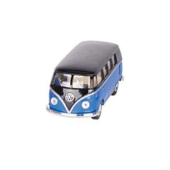 Bil i metall - Volkswagen Classical Bus (1962) - blå