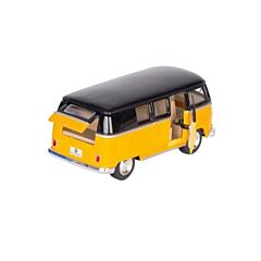 Bil i metall - Volkswagen Classical Bus (1962) - gul