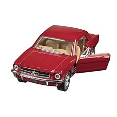 Bil i metall - Ford Mustang (1964) - Röd - Goki