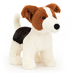 Jellycat gosedjur - Hund - 24 cm - Pippa Black Labrador. Fin leksak och rolig doppresent