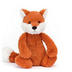 Jellycat gosedjur - Räv, 18 cm - Bashful Fox Cub. Leksak, doppresent