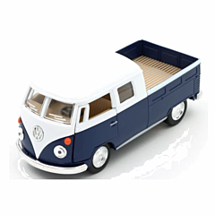Modellbil i metall - Classic Volkswagen pick-up 1963 - blå. Leksak