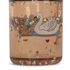 Konges slöjd - Glas glitter - 2 st - Swan. Doppresent