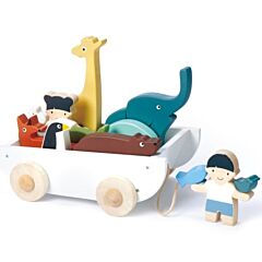 Vagn med djur - Tender Leaf Toys