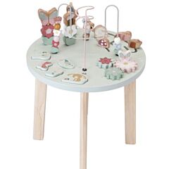 Aktivitetsbord i trä - Blommor och Fjärilar - Little Dutch - fin leksak och bra doppresent