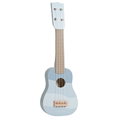Gitarr - blå - Little dutch. Musikleksak i trä