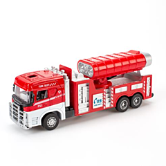 Leksaksbil - Brandbil med ljus och ljud, Smoke Ejector - Magni. Rolig leksak