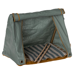 Lektält med madrass till de små mössen - Happy Camper tent från Maileg. Fin leksak från Maileg
