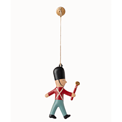 Maileg julpynt - Gardist med stav att hänga upp, metall. Jul