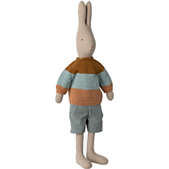 Maileg Kanin - size 5, pojke med tröja och shorts - leksak