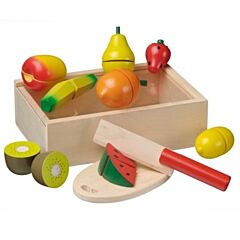 Leksaksmat - Frukt i låda - New Classic Toys