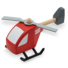 Helikopter i trä, en ekologisk leksak från PlanToys