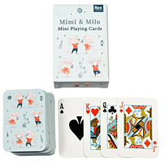 Mini spelkort - Mimi och Milo. Spel