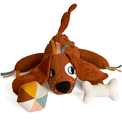 Aktivitetsleksak Hund - brun - Roommate. Rolig leksak och fin doppresent