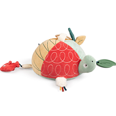 Aktivitetsleksak med spegel - Sköldpaddan Turbo multi - Sebra. Rolig leksak och fin doppresent