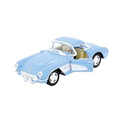 Bil i metall - Chevrolet Corvette (1957) - turkos